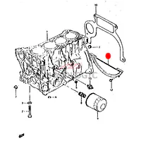 CLUTCH HOUSING LOWER PLATE SUZUKI SAMURAI SERIES - Master