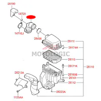 AIR INTAKE HOSE HYUNDAI i20 SERIES - Master