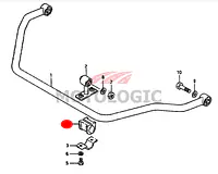 STABILIZER MOUNT BUSH SUZUKI SAMURAI SERIES - Master