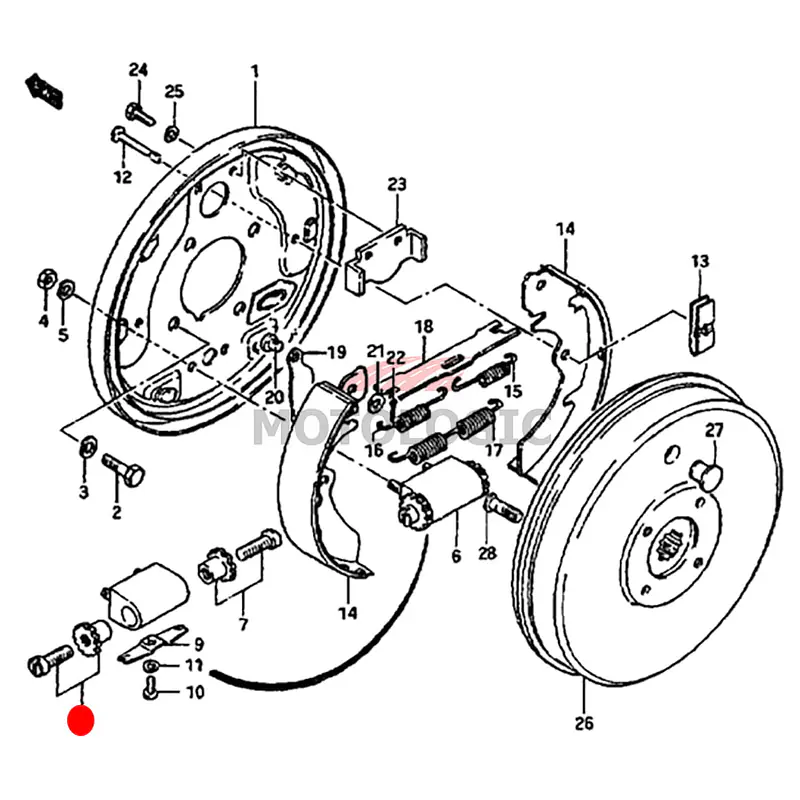 ADJUSTER SLEEVE SET SUZUKI CARRY SERIES - Master
