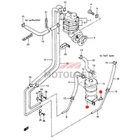 FUEL FILTER CLAMP SUZUKI SAMURAI SERIES - Master