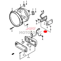 SIDE TURN SIGNAL LAMP LEFT SUZUKI SAMURAI SERIES - Master