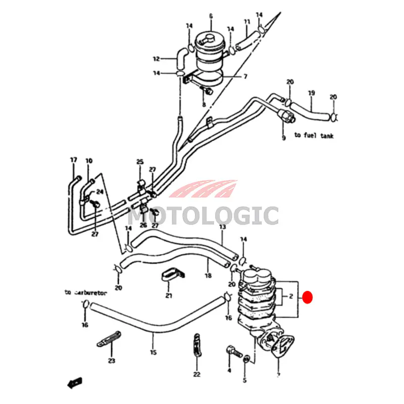 FUEL PUMP SUZUKI SAMURAI SERIES - Master