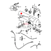 HEATER FAN MOTOR SWITCH SUZUKI MARUTI 800 SERIES - Master