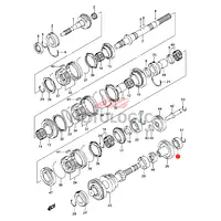 COUNTERSHAFT REAR BEARING SUZUKI SAMURAI SERIES - Master