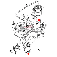 TIMING BELT COVER SPACER SUZUKI SAMURAI SERIES - Master
