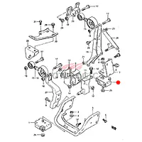 ENGINE MOUNTING LEFT SUZUKI ALTO SERIES - Master