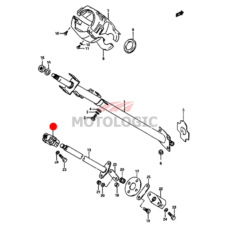 STEERING JOINT SUZUKI SAMURAI SERIES - Master