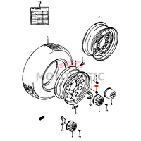 WHEEL NUT SUZUKI JIMNY SERIES - Master
