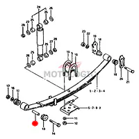 SPRING CENTER SPACER SUZUKI SAMURAI SERIES - Master