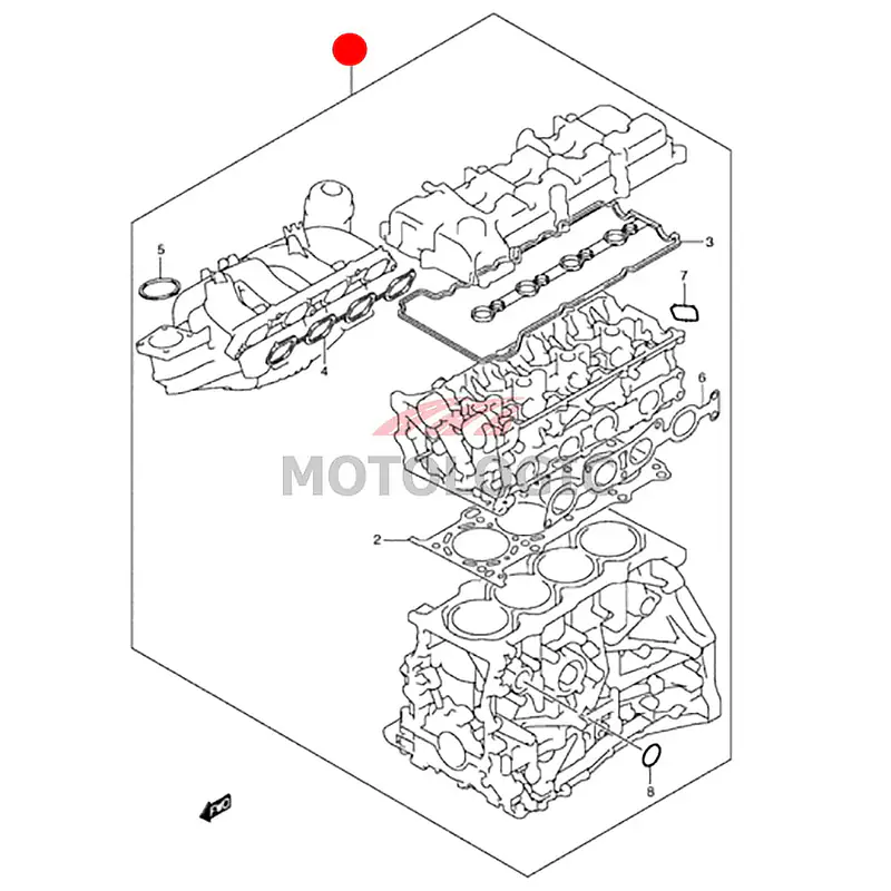 ENGINE GASKET SET SUZUKI VITARA SERIES - Master