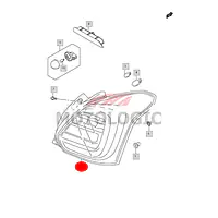 REAR LAMP LEFT SUZUKI SWIFT SERIES - Master
