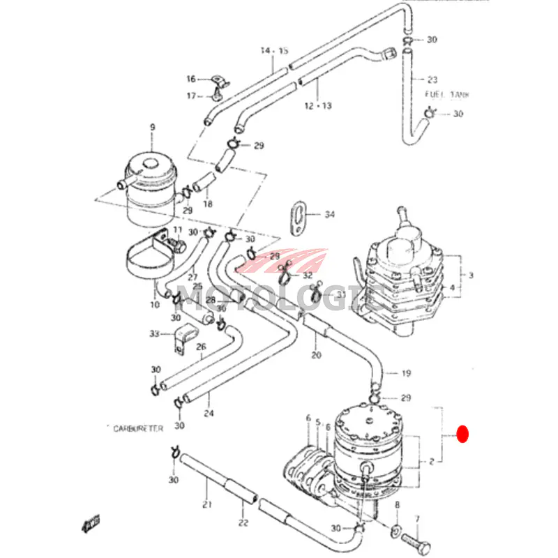 FUEL PUMP SUZUKI CARRY SERIES - Master