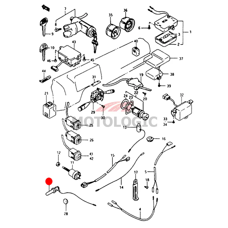 DOOR SWITCH SUZUKI SAMURAI SERIES - Master