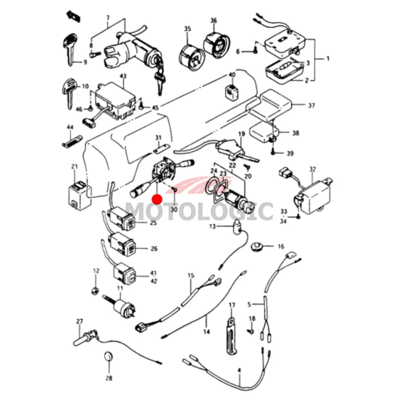 COMBINATION SWITCH SUZUKI SAMURAI SERIES - Master