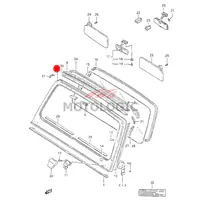 FRONT WINDOW PANEL SUZUKI SAMURAI SERIES - Master