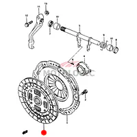 CLUTCH DISC SUZUKI SAMURAI SERIES - Master