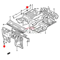 AIR CON GROMMET SUZUKI SWIFT SERIES - Master