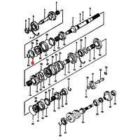 SYNCHRONIZER RING HIGH GEAR SUZUKI SAMURAI SERIES - Master