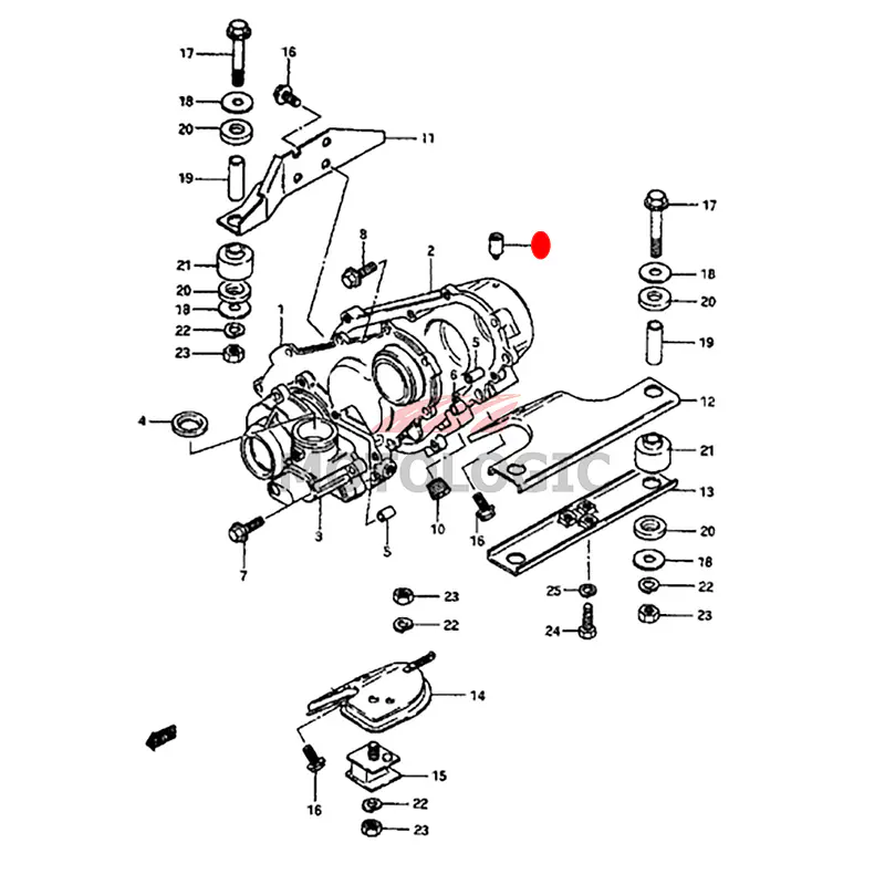 TRANSMISISON PLUG BREATHER SUZUKI SAMURAI SERIES - Master