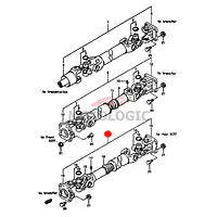 PROPELLER SHAFT NO. 3 SUZUKI SAMURAI SERIES - Master