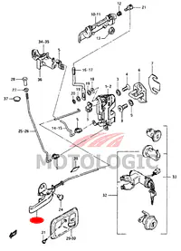 INSIDE DOOR HANDLE SUZUKI SAMURAI SERIES - Master