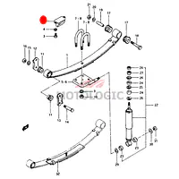 FRONT BUMPER SPRING SUZUKI SAMURAI SERIES - Master