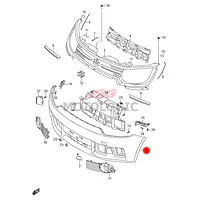 FRONT BUMPER SUZUKI IGNIS SERIES - Master