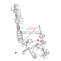 SUSPENSION ARM REAR BUSHING SUZUKI SWIFT SERIES - Master