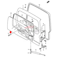 TAIL GATE CUSHION SUZUKI JIMNY SERIES - Master
