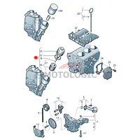ENGINE OIL FILTER VOLKSWAGEN SERIES - Master