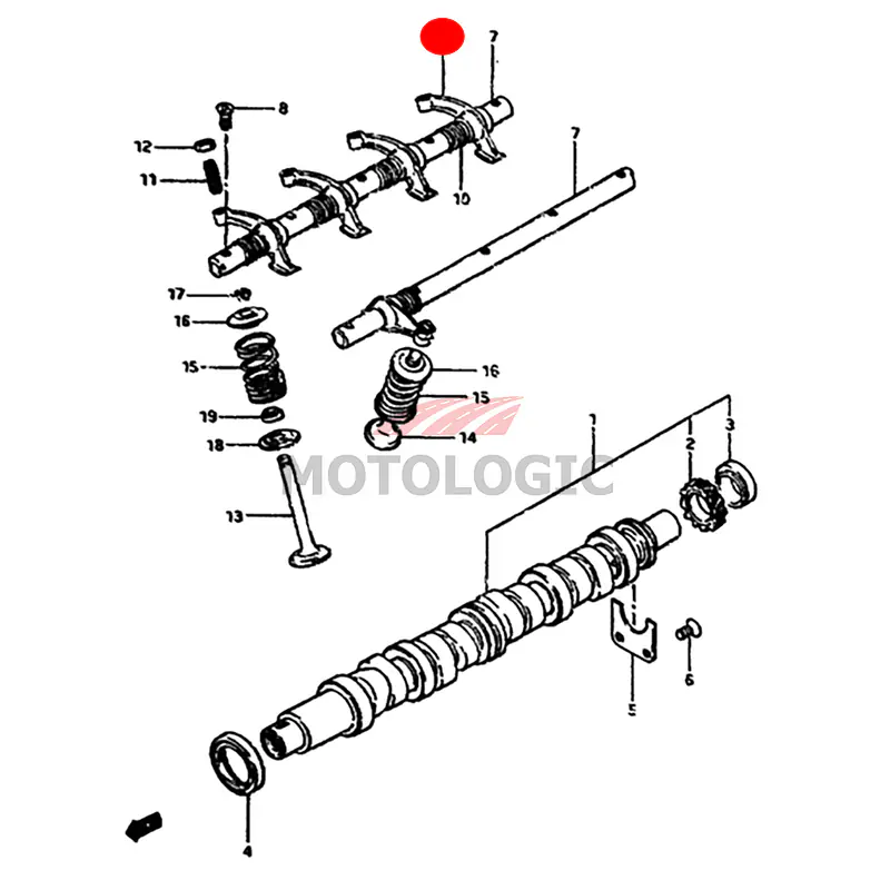 ROCKER ARM CAM SUZUKI CARRY SERIES - Master