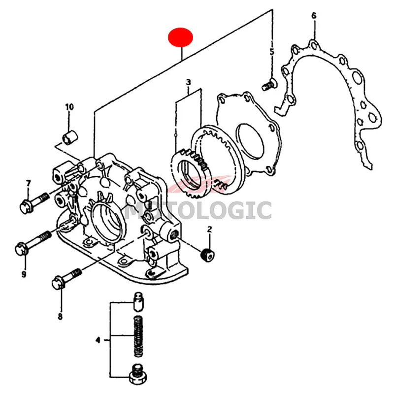 OIL PUMP SUZUKI SAMURAI SERIES - Master