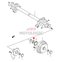 REAR WHEEL BEARING SUZUKI ALTO SERIES - Master