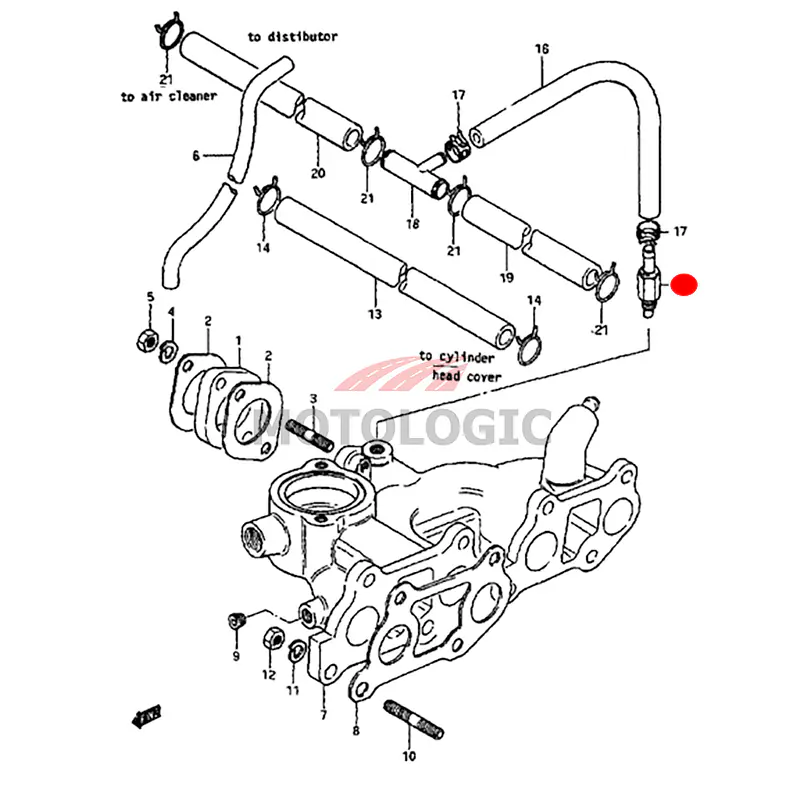 VALVE PCV SUZUKI SAMURAI SERIES - Master