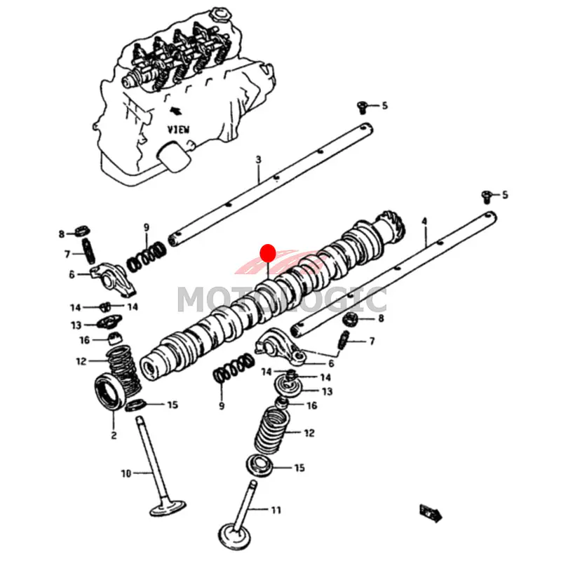 CAMSHAFT SUZUKI SAMURAI SERIES - Master