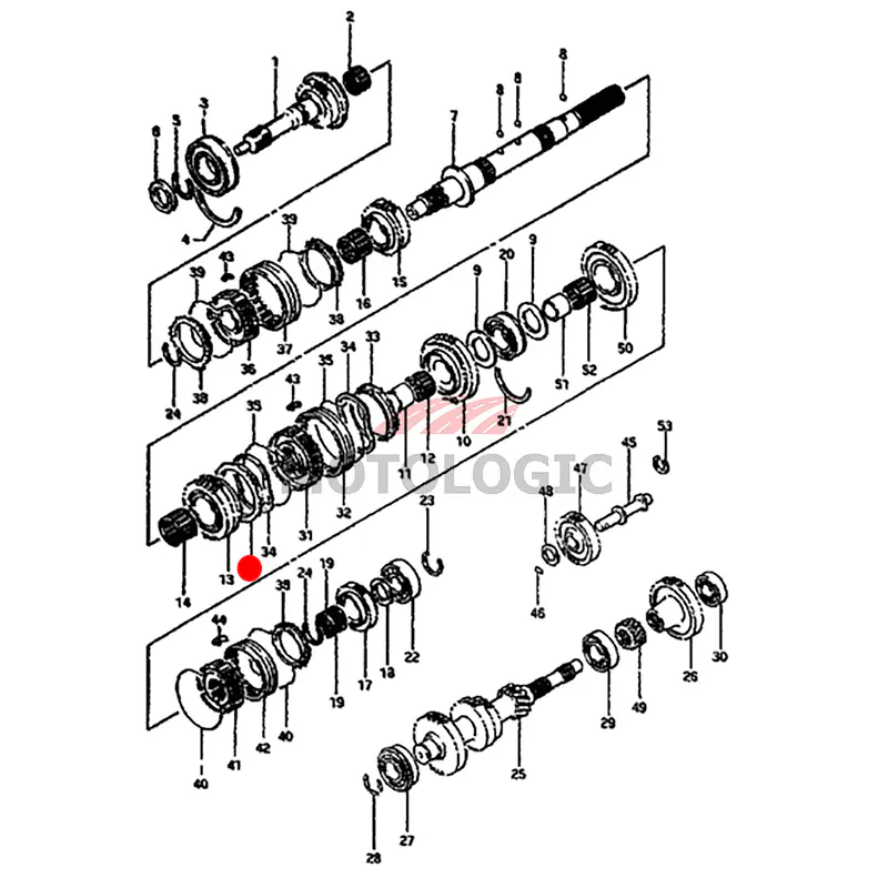 SYNCHRONIZER RING LOW SPEED SUZUKI JIMNY SERIES - Master