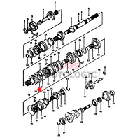 SYNCHRONIZER RING LOW SPEED SUZUKI JIMNY SERIES - Master
