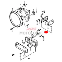 SIDE TURN SIGNAL LAMP RIGHT SUZUKI SAMURAI SERIES - Master