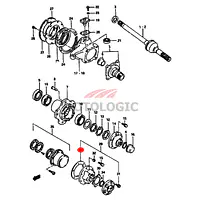 LOCKING HUB PACKING SUZUKI SAMURAI SERIES - Master