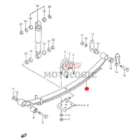 REAR LEAF SPRING SUZUKI SAMURAI SERIES - Master