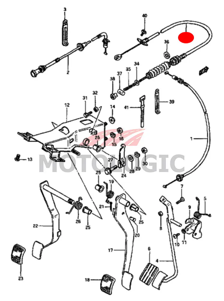 CLUTCH CABLE SUZUKI SAMURAI SERIES - Master