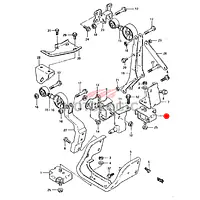 ENGINE MOUNTING LEFT SUZUKI ALTO SERIES - Master