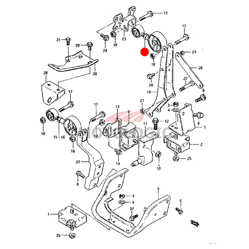 TORQUE ROD SUZUKI MARUTI 800 SERIES - Master
