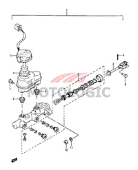 BRAKE MASTER CYLINDER SUZUKI SAMURAI SERIES - Master