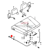 HOOD LOCK CABLE SUZUKI SAMURAI SERIES - Master