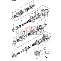 INPUT SHAFT BEARING LEFT SUZUKI SWIFT SERIES - Master