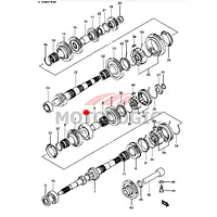 INPUT SHAFT BEARING LEFT SUZUKI WAGON-R SERIES - Master