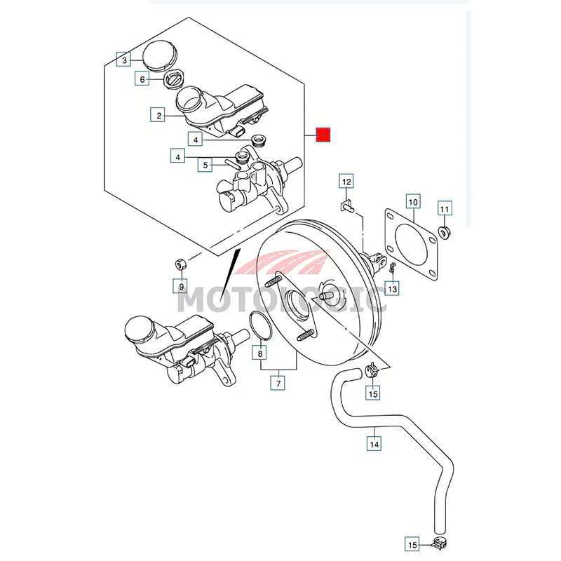 BRAKE MASTER CYLINDER SUZUKI ALTO SERIES - Master