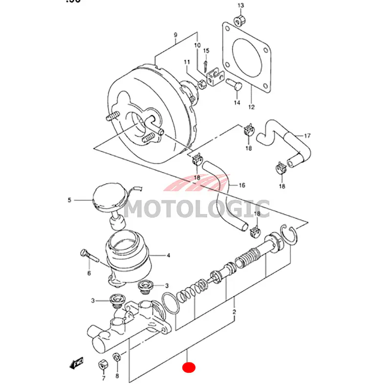 BRAKE MASTER CYLINDER SUZUKI ALTO SERIES - Master
